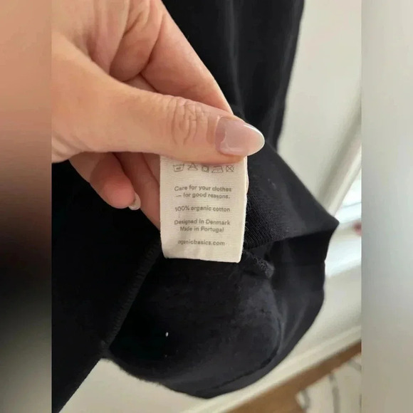 Organic Basics Heavyweight Sweater in Black NWT - Picture 4 of 4